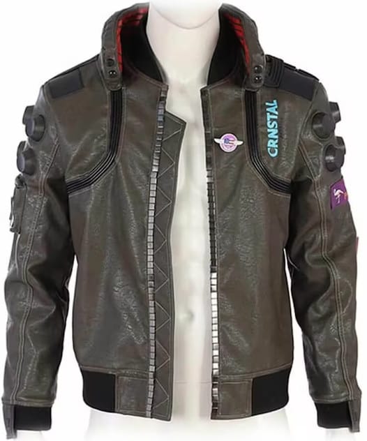 Samurai Cyberpunk 2077 Leather Jacket