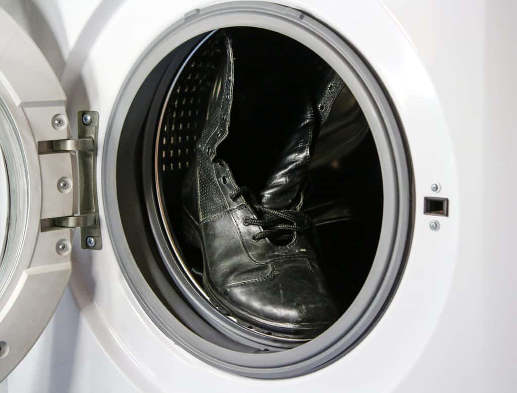 leather in washing machine