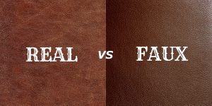 faux leather vs real leather